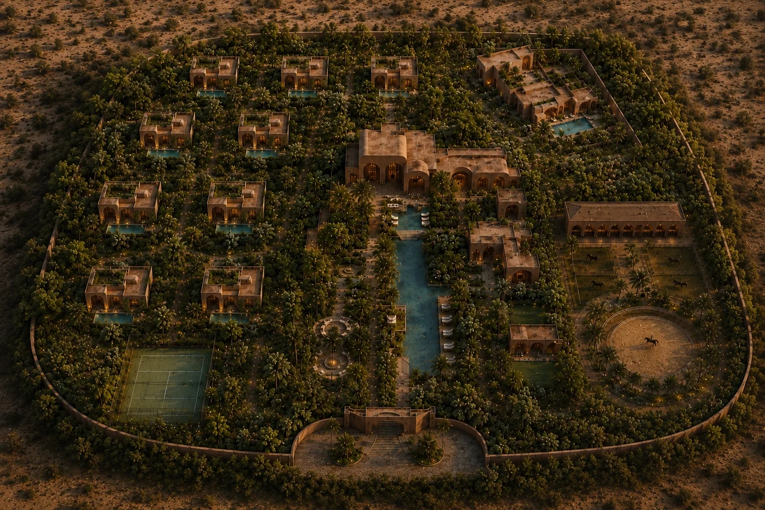 Earthlinks UAE hospitality and wellness ecosystem concept visual